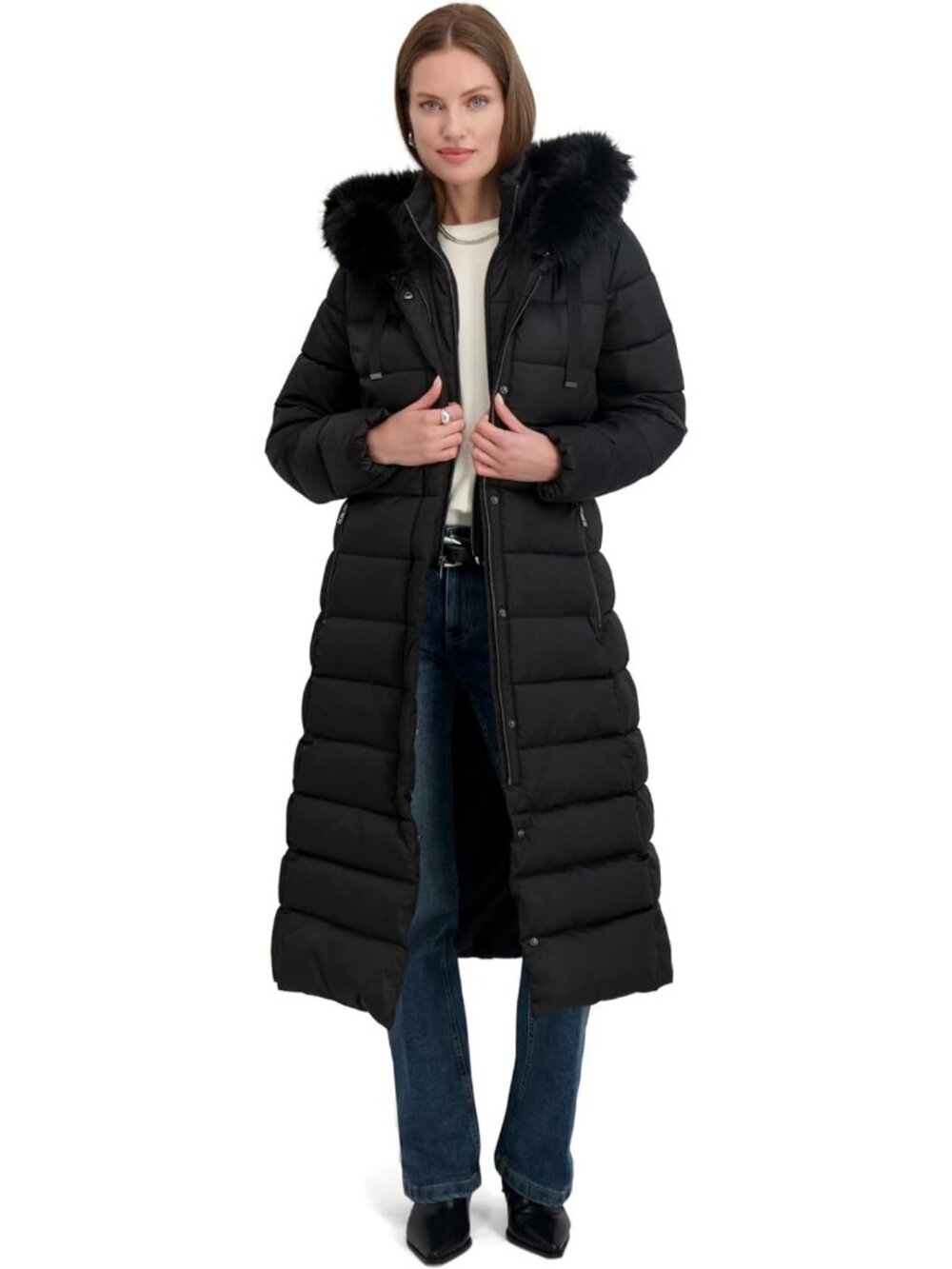 Stylish Women's Maxi Puffer Coat - Warm, Lightweight, Perfect for Winter Fashion